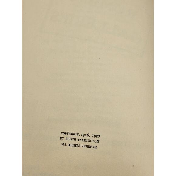 Rumbin Galleries By Booth Tarkington Vintage Romantic Novel Book 1937 - Picture 15 of 16